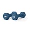 Wecare Fitness Neoprene Coated 5 Lbs Dumbbells for Non-Slip Grip, Set of Two, Blue, 2PK WC-2P-5LB-BL - alternate 7